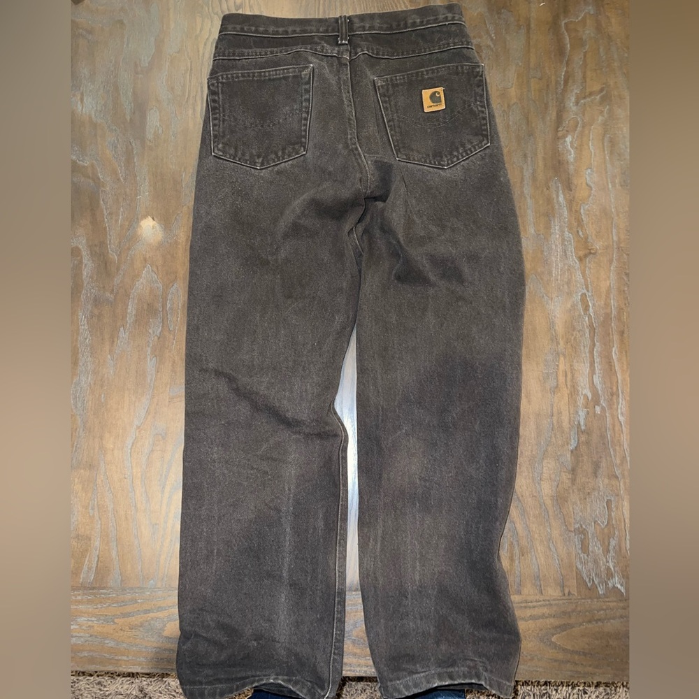 Vintage Carhartt Pant B161 Denim Straight Leg Relaxed Fit Jeans 30x30